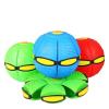 CYGURT Deformation Flying Saucer Ball Magic with Light Vent Ball Frisbee Deformation Ball Parent-Child Children's Toy view 3