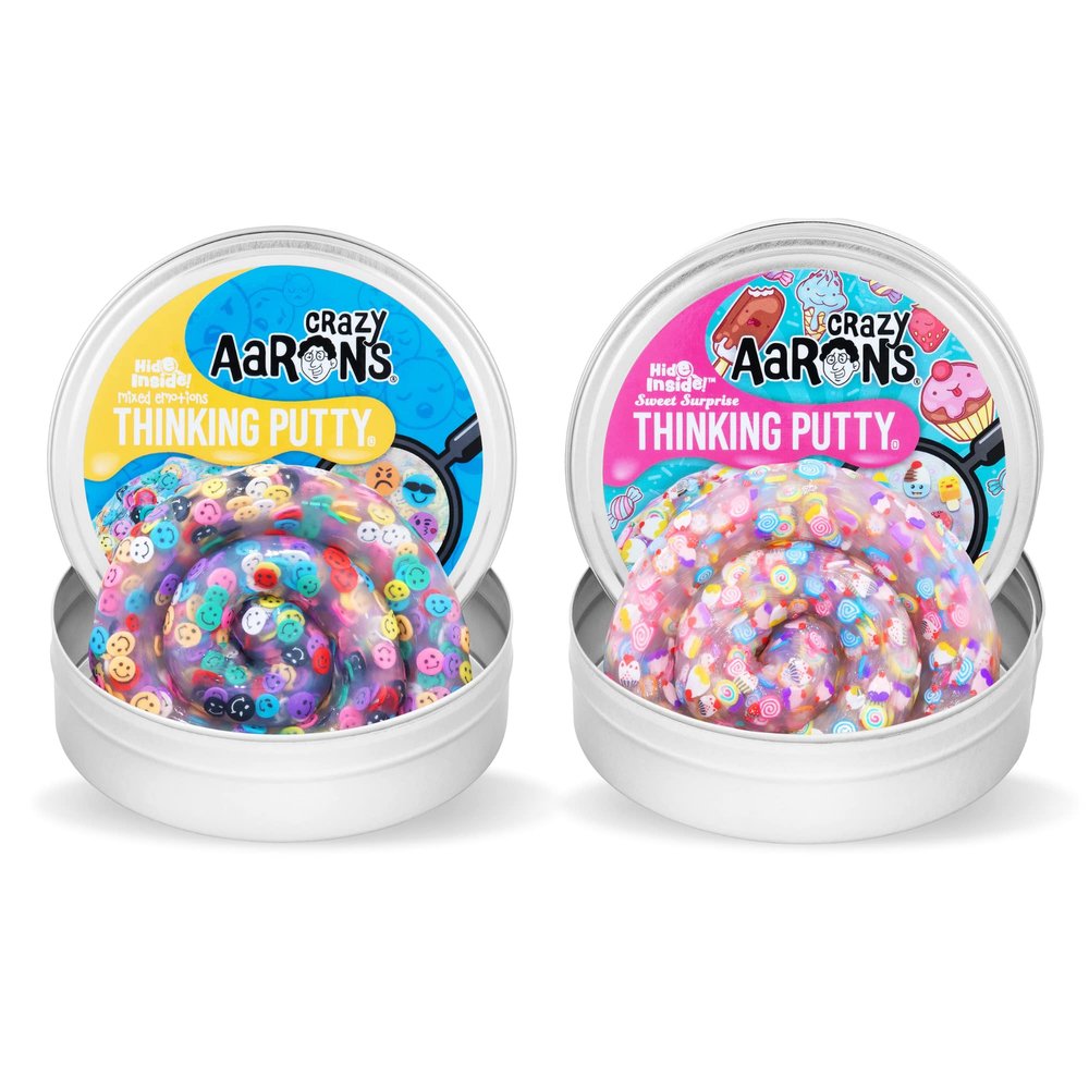 Crazy Aaron's Hide Inside Mixed Emotions & Sweet Surprise Thinking Putty Bundle