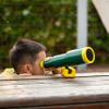 Green and Yellow Plastic Outdoor Gym Playground Pirate Ship Telescope, Treehouse Toy Accessories Binocular for Kids view 2