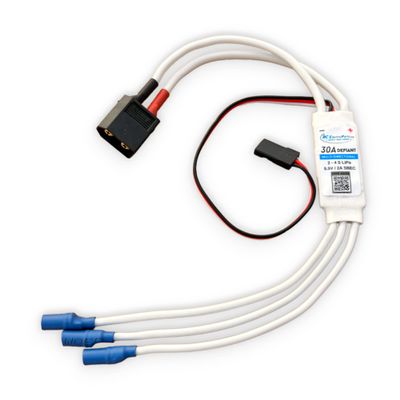 30A Defiant ESC - RC Brushless Motor Electric Speed Controller ESC 3A UBEC with XT60 & 3.5mm Plugs - Multi-Directional Technology