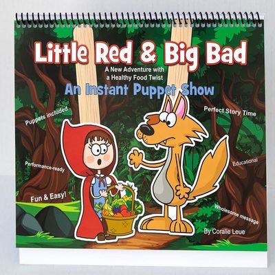Little Red & Big Bad Instant Puppet Show Book