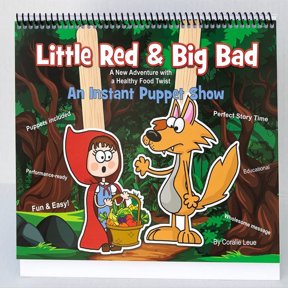 Little Red & Big Bad Instant Puppet Show Book