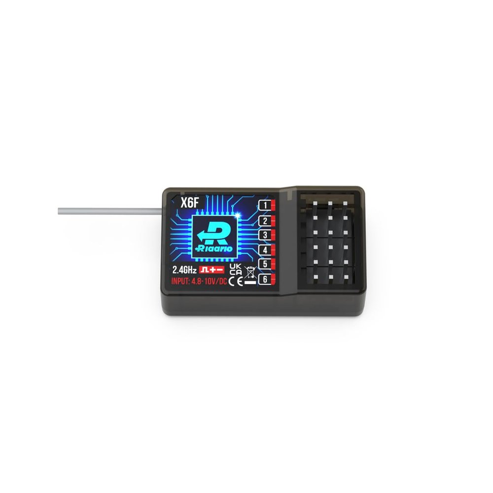 CROBOLL 4CH Independent Receiver for RC Racing Car, 2.4Ghz 4 Channels Remote Control Receiver Parts & Accessories