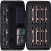 Aenllosi Hard Case for 36PCS Fingerboards,Large Capacity Holder for Mini Finger Skateboards Toy,Compatible with Grip Tapes,Bearing Wheels,Trucks & Decks(Black,Case Only) view 1