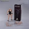 1/6 Scale Male Body,JIAOU Doll 12inch Male Super Flexible Strong Muscle Seamless Action Figure Body Collection (JO-K10A, Black Skin) view 2