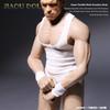 1/6 Scale Male Body,JIAOU Doll 12inch Male Super Flexible Strong Muscle Seamless Action Figure Body Collection (JOK-12D, Normal Skin) view 3