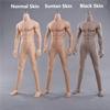 1/6 Scale Male Body,JIAOU DOLL 12inch Male Super Flexible Strong Muscle Seamless Action Figure Body Collection (JO-K10A, Normal Skin) view 2
