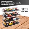 Saichotoy Display Case for Hot Wheels & Matchbox, 1/64 Scale Diecast Toy Car Storage, Parking Garage Diorama - Freestanding Storage with 4 Levels 24 Spots Maximum 40 Cars view 2