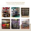 Saichotoy Display Case for Hot Wheels & Matchbox, 1/64 Scale Diecast Toy Car Storage, Parking Garage Diorama - Freestanding Storage with 4 Levels 24 Spots Maximum 40 Cars view 3