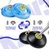 MAGICYOYO Responsive Yoyos for Kids Beginners, Pro Yo-yo 2 Pack, Dual Funtion Trick Yoyo V3 + Cystal Yoyo K2 with 12 Yo-yo Strings, 2 Holes Case Bag, Accessory Kit (V3 Black + K2 Blue) view 3