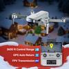 Contixo Mini GPS Drone With 4K Camera, 25 Mins Flight Brushless Motor, Way Point Orbit Mode, Follow Me RC Drones FPV Foldable Quadcopter For Beginner Adults Teenagers Kids view 3