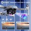 Contixo Mini GPS Drone With 4K Camera, 25 Mins Flight Brushless Motor, Way Point Orbit Mode, Follow Me RC Drones FPV Foldable Quadcopter For Beginner Adults Teenagers Kids view 4