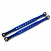 Aluminum Front Steering Link Toe Links Blue Compatible with 7895 Kit for Traxxas 1/6 XRT 7897 view 3