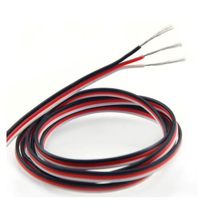 RIDENS 5 Meters 26AWG/22AWG JR Servo Steering Gear Extension Cable Wire Cord Lead Extended Wiring for RC DIY Accessories (Color : Orange)