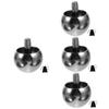 Housoutil 4pcs Children's Gyroscope Toys Metal Gyro Hand Spinning Toy Rotating Gyro for Kids view 1