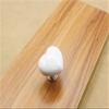 10PCS 50mm White Cute Heart Shape Ceramic Knobs,Candy Color Baby Kid's Children's Furniture Handles Pulls for Door Cabinet Drawer Cupboard Dresser Bin Chest Bookcase etc with Screws(White 38mm) view 2