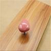 10PCS 50mm White Cute Heart Shape Ceramic Knobs,Candy Color Baby Kid's Children's Furniture Handles Pulls for Door Cabinet Drawer Cupboard Dresser Bin Chest Bookcase etc with Screws(Pink 50mm) view 2