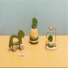 TRIXIE Wooden Pull-Along Toy Mr. Dino, 36-519 view 3