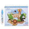 Water Painting Book, Kids Coloring Book, Durable for Baby Kids Toys (Zoo) view 2