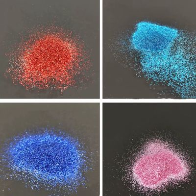 10 Clolors Set PET Sand Powder Craft Glitter for Opening Ceremony, Handmade, Painting and Doodling, 0.3mm 60Mesh 100g/Each Color