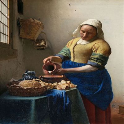 1000 Piece Puzzle | The Milkmaid or The Kitchen Maid | Johannes Vermeer Puzzle