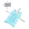 Baby Bath Support Cushion, Cotton Baby Bath Pad Floating for Shower (Light Blue) view 4