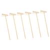 Toyvian Pcs Sand Rake Farmhouse Ornaments Work Desk Decor Garden Sandbox Rakes Mini Rake Gadgets Japanese Decor Miniture Decoration Desk Garden Tools Garden Tiny Rake Garden Rakes Toy view 4
