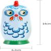 SLOFL Matryoshka 5 Pieces Animal Chicken Russian Nesting Dolls Matryoshka Toy Home Decor Toy Gift Creative Toys view 2