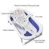 Baby Bathtub Net, Five Corner Bath Seat Support Net Skid Proof Adjustable Universal Breathable Mesh Soft Headrest Baby Bath Net for Infant (Star) Baby Bath Net view 4