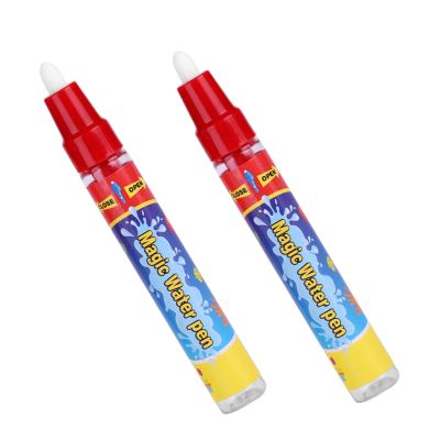 Jerys 2pcsSet Water Pen, Paint with Water Magic Pens, Water Doodle for Drawing Kids Gift for Magic Painting Mat