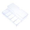 FELTECHELECTR 1pc Box Chip Box Plastic Organizer Plastic Containers Clear Containers Poker Chip Storage Poker Chip Trays Gambling Chips Storage Holder Mahjong Chips Pp view 1