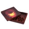 UDIXI 2 in 1 DND Dice Tray, Bamboo Dice Box with Magnetic Lid & D&D Dice Holder Case, Dice Tray Combined into One for RPG, Tabletop Games | Holds 6 Sets of Polyhedral DiceWizard view 2