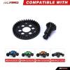 RCAWD 37T Metal Main Diff Gear & 13T Metal Input Gear Upgrade for ARRMA 3S Big Rock, Granite, Senton, Vorteks, Typhon, Infraction, Vendetta 3S & Kraton Outcast 4S V2 Parts #ARA311152#ARA311153 view 2