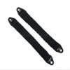 110mm Suspension Damper Travel Limit Straps for Traxxas EREVO 2.0 E-REVO REVO 3.3 Summit Slayer for Axial AX10 SCX10 EXO Wraith Yeti RC Crawler - Grey 2pcs view 1