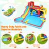 10-in-1 Inflatable Bounce House Water Slide 14.6FT x11.5FT with Pool, Jump Area, Water Slide, Climbing Wall, 2 Water Gun & 620W Blower  Big Backyard Fun Splash Adventure for Kids view 4