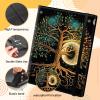 Card Binder for Mtg Yugioh TCG Baseball Sports trading Cards Holder Binder Book 9-Pocket Sleeve Side Load 900 Cards Collection Binder Album With Elastic Band-Magic Tree view 4