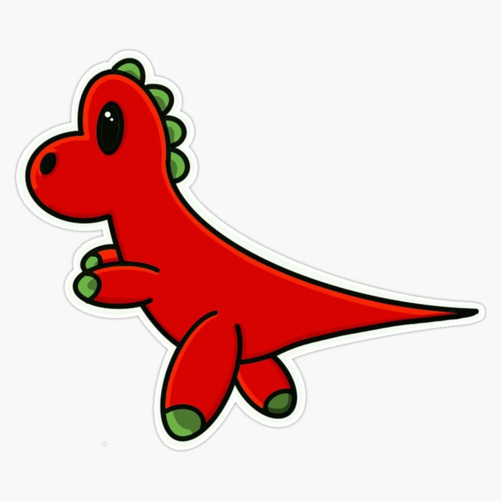 T-Rex Sticker Decal Size 5"