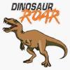 Dinosaur Roar Sticker Decal Size 5" view 1