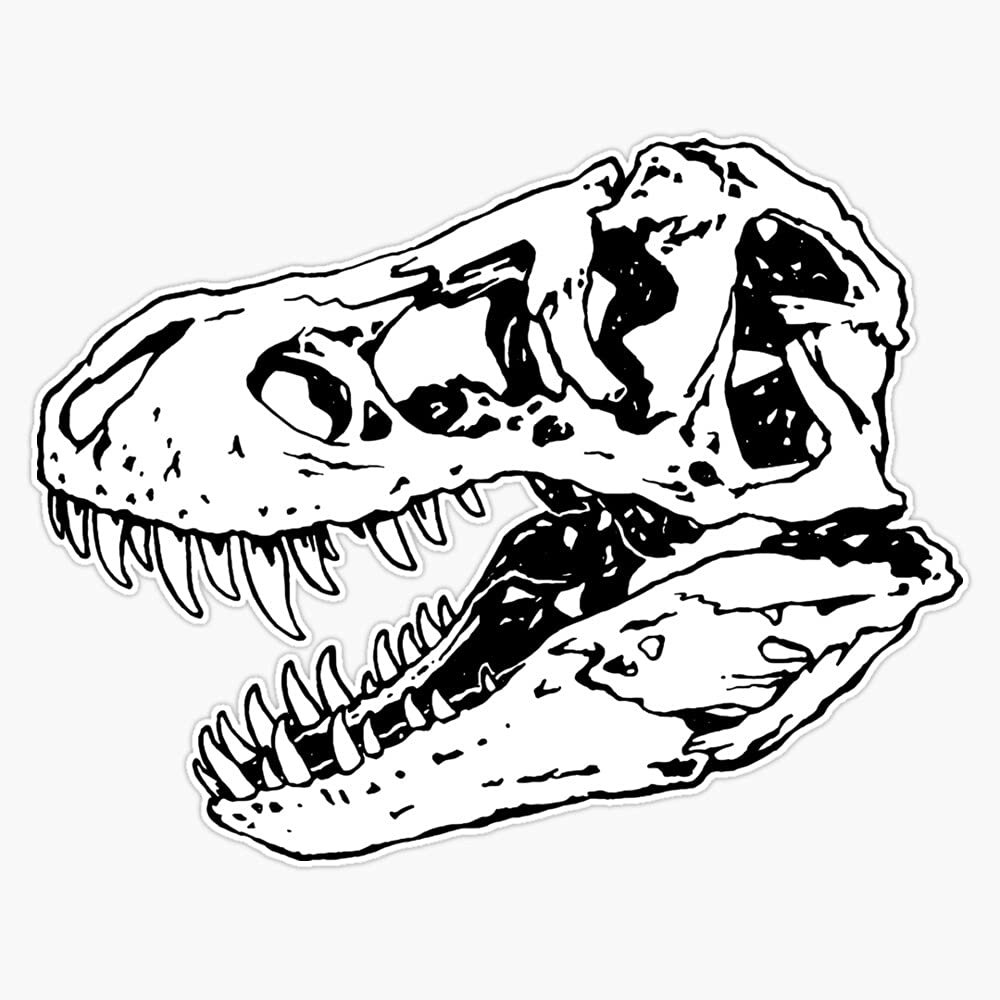 Geo-Rex Vortex Black Sticker Decal Size 5"