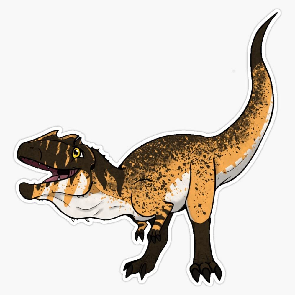 Giganotosaurus Sticker Decal Size 5"