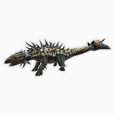Ankylosaurus Sticker Decal Size 5"