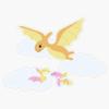 Copie De Copie De Copie De Copie De Dinosaur Sticker Decal Size 5" view 1