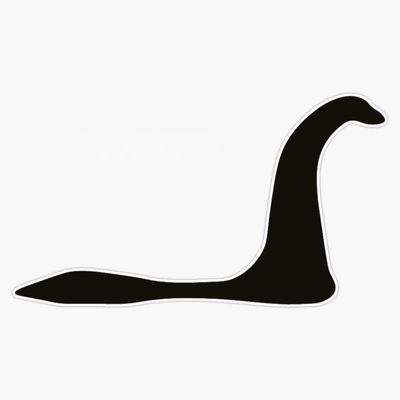 I Smell Nessie Sticker Decal Size 5"