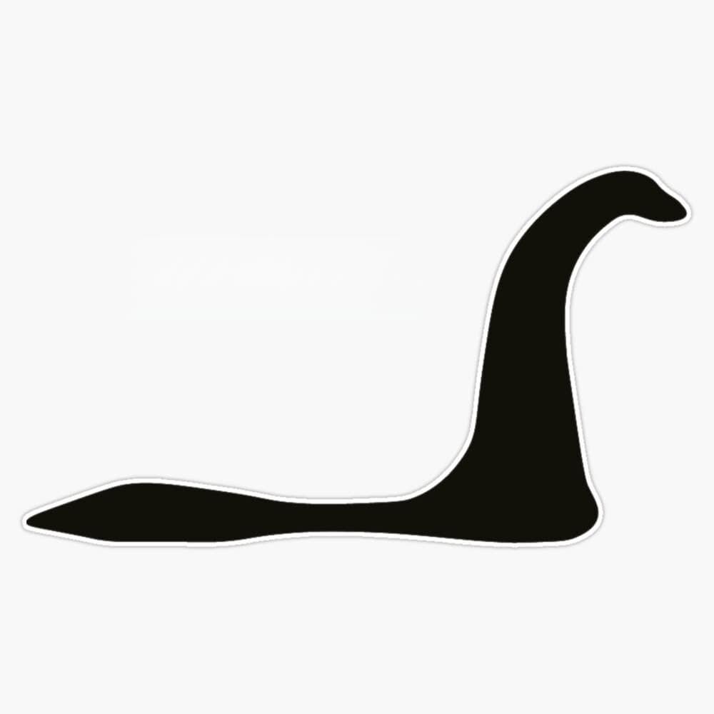 I Smell Nessie Sticker Decal Size 5"