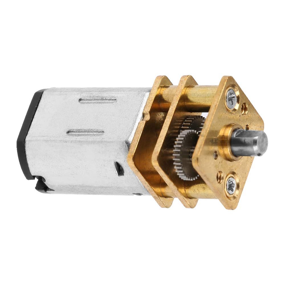 3-6V DC Gear Motor,Mini Metal Gear Motor,N20 Mini Gear Motor with Copper Gearing,for DIY Robot