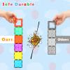 Gemmicc 55PCS Magnetic Tiles Set +Storage Bag view 3