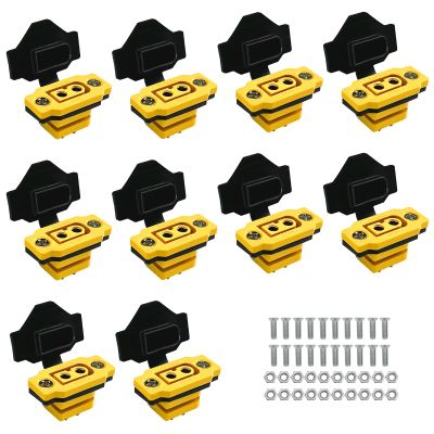 10pcs XT60E-F Female Plug XT60h XT60 Male Bullet Connector with PVC Protective Sleeve Dust Cap for RC Aircraft Drone Accessories