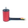 KingVal Replacement 3660 3500KV Waterproof Brushless Motor Shaft 5mm with 80A Brushless ESC and Program Card + Heatsink Combo Compatible with 1/10 RC Car view 4