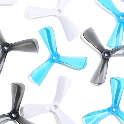 Drone accessories For IFlight Nazgul Cine 3040 3X4X3 3-Blade Propeller for RC FPV Racing Freestyle 3inch Toothpick Cinewhoop 4S 6S Drones BumbleBee Replaceable accessories ( Color : 2Pairs Blue(Only B