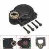 XBERSTAR Electric E-Start Backplate Roto Starter 11011 for 1/10 RC 16 18 Nitro Engine (Black) view 2